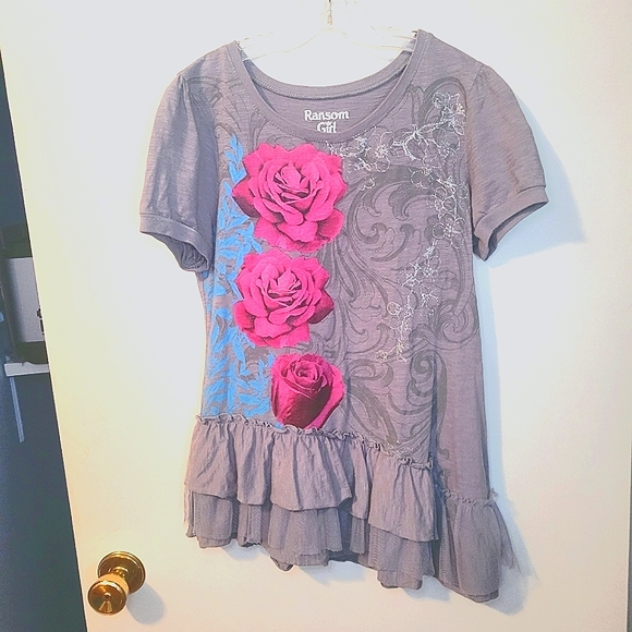 Roses and Ruffles Dress - Picture 1 of 4